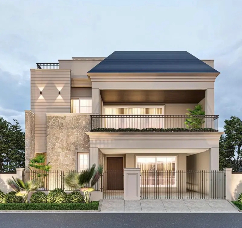 編號(hào):FT013-現(xiàn)代風(fēng)格別墅